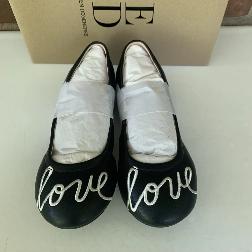 ❄️ ED by Ellen Degeneres | Langley Ballet Flat Vegan Black Girls Various Sizes
